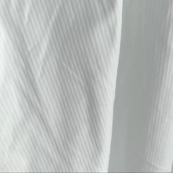 J.Crew white cotton circle skirt with bow tie and zip at hip NEW Size 8 - Picture 3 of 10